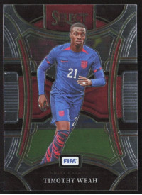Timothy Weah, Kartička, 2023-24 Panini Select FIFA Soccer, BASE