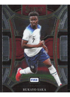 Bukayo Saka, Kartička, 2023-24 Panini Select FIFA Soccer, BASE