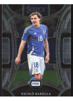 Nicolo Barella, Kartička, 2023-24 Panini Select FIFA Soccer, BASE