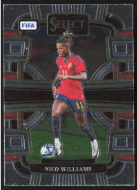 Nico Williams, Kartička, 2023-24 Panini Select FIFA Soccer, BASE