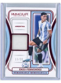 Enzo Fernandez, Kartička, 2024-25 Panini Immaculate Soccer