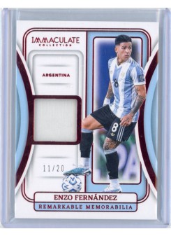 Enzo Fernandez, Kartička, 2024-25 Panini Immaculate Soccer
