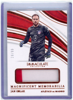 Jan Oblak, Kartička, 2023-24 Panini Immaculate Soccer