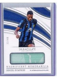 Denzel Dumfries, Kartička, 2023-24 Panini Immaculate Soccer