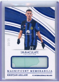 Kristjan Asllani, Kartička, 2023-24 Panini Immaculate Soccer