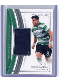 Marcos Acuna, Kartička, 2023-24 Panini Immaculate Soccer