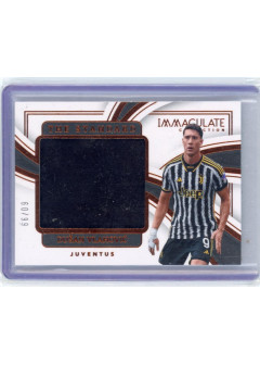 Dusan Vlahovic, Kartička, 2023-24 Panini Immaculate Soccer