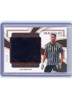 Dusan Vlahovic, Kartička, 2023-24 Panini Immaculate Soccer