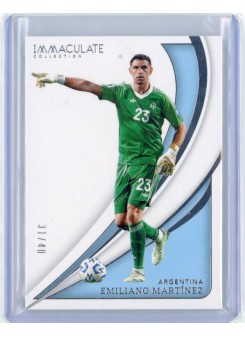 Emiliano Martinez, Kartička, 2024-25 Panini Immaculate Soccer, LIMIT
