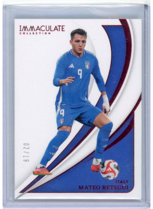 Mateo Retegui, Card, 2024-25 Panini Immaculate Soccer, LIMIT