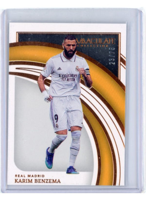 Karim Benzema, Card, 2022-23 Panini Immaculate Soccer, LIMIT