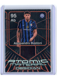 Alessandro Bastoni, Kartička, 2024-25 Panini Obsidian Soccer