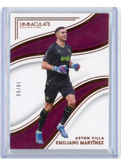 Emiliano Martinez, Kartička, 2023-24 Panini Immaculate Soccer, LIMIT