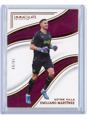 Emiliano Martinez, Card, 2023-24 Panini Immaculate Soccer, LIMIT