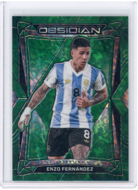 Enzo Fernandez, Kartička, 2024-25 Panini Obsidian Soccer, LIMIT
