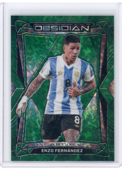 Enzo Fernandez, Kartička, 2024-25 Panini Obsidian Soccer, LIMIT