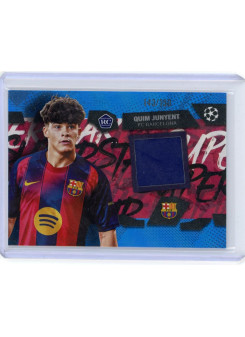Quim Junyent, Kartička, 2025-26 Topps UEFA Club Competitions, MEMORABILIA