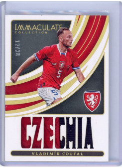 Vladimir Coufal, Kartička, 2022-23 Panini Immaculate Soccer, MEMORABILIA