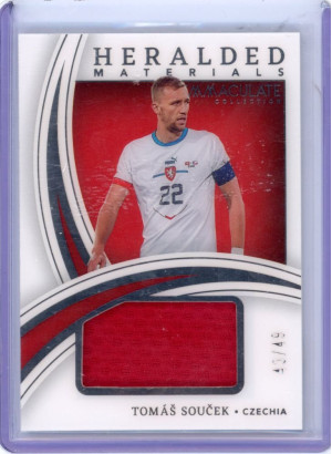 Tomas Soucek, Card, 2022-23 Panini Immaculate Soccer, MEMORABILIA