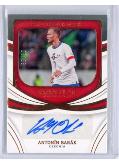 Antonin Barak, Kartička, 2022-23 Panini Immaculate Soccer, AUTOGRAPH