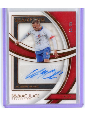 Antonin Barak, Card, 2022-23 Panini Immaculate Soccer, AUTOGRAPH