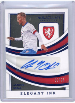 Antonin Barak, Kartička, 2022-23 Panini Immaculate Soccer, AUTOGRAPH