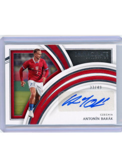 Antonin Barak, Kartička, 2022-23 Panini Immaculate Soccer, AUTOGRAPH