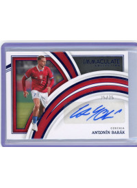 Antonin Barak, Kartička, 2022-23 Panini Immaculate Soccer, AUTOGRAPH