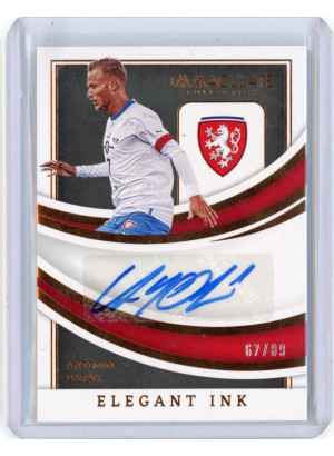 Antonin Barak, Card, 2022-23 Panini Immaculate Soccer, AUTOGRAPH