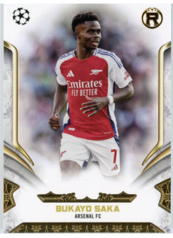 Bukayo Saka, Kartička, 2024-25 Topps Reverence UEFA Club Competitions, BASE