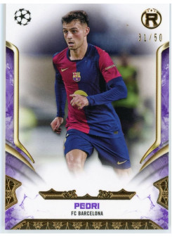 Pedri, Kartička, 2024-25 Topps Reverence UEFA Club Competitions, LIMIT