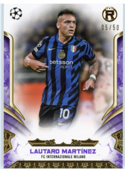 Lautaro Martínez, Card, 2024-25 Topps Reverence UEFA Club Competitions, LIMIT