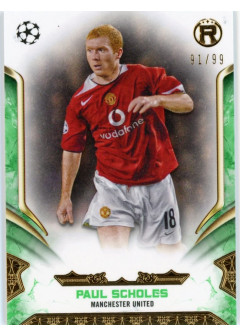 Paul Scholes, Kartička, 2024-25 Topps Reverence UEFA Club Competitions, LIMIT