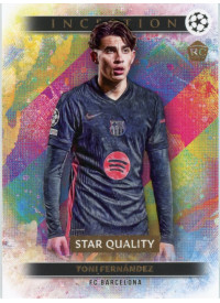 Toni Fernández, Card, 2024-25 Topps Inception UEFA Club Competitions, INSERT