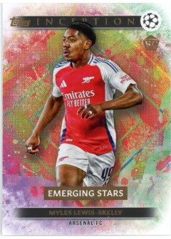 Myles Lewis-Skelly, Kartička, 2024-25 Topps Inception UEFA Club Competitions, INSERT