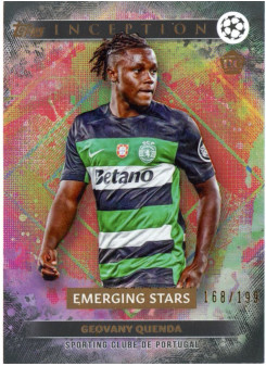 Geovany Quenda, Card, 2024-25 Topps Inception UEFA Club Competitions, LIMIT