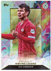 Hirving Lozano, Kartička, 2023-24 Topps Inception UEFA Club Competitions, LIMIT