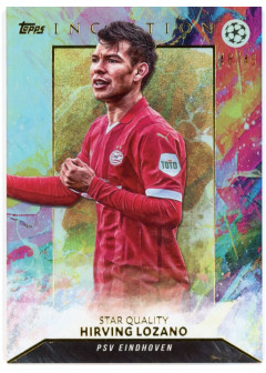 Hirving Lozano, Kartička, 2023-24 Topps Inception UEFA Club Competitions, LIMIT