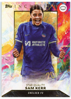 Sam Kerr, Kartička, 2023-24 Topps Inception UEFA Club Competitions, INSERT
