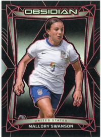 Mallory Swanson, Kartička, 2024-25 Panini Obsidian Soccer, LIMIT