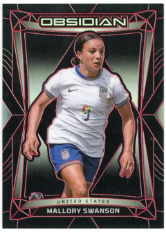 Mallory Swanson, Kartička, 2024-25 Panini Obsidian Soccer, LIMIT