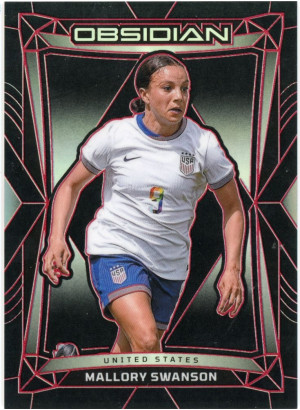 Mallory Swanson, Card, 2024-25 Panini Obsidian Soccer, LIMIT