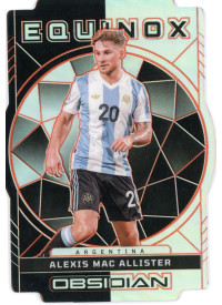 Alexis Mac Allister, Kartička, 2024-25 Panini Obsidian Soccer, LIMIT