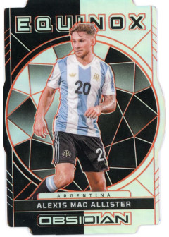Alexis Mac Allister, Kartička, 2024-25 Panini Obsidian Soccer, LIMIT