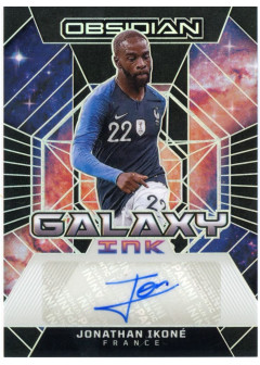 Jonathan Ikone, Kartička, 2024-25 Panini Obsidian Soccer, AUTOGRAPH
