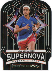 Lily Yohannes, Kartička, 2024-25 Panini Obsidian Soccer, LIMIT