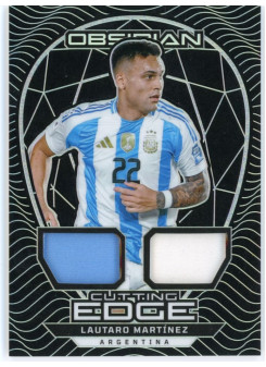 Lautaro Martinez, Card, 2024-25 Panini Obsidian Soccer, MEMORABILIA