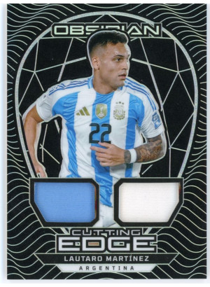 Lautaro Martinez, Card, 2024-25 Panini Obsidian Soccer, MEMORABILIA