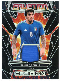 Sandro Tonali, Kartička, 2024-25 Panini Obsidian Soccer, MEMORABILIA