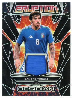 Sandro Tonali, Kartička, 2024-25 Panini Obsidian Soccer, MEMORABILIA